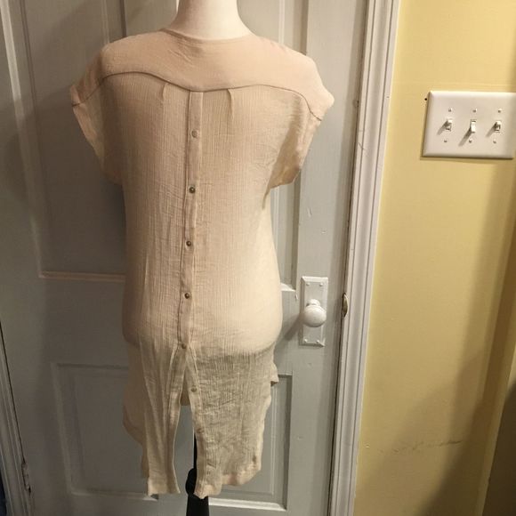 Goregous Bohemian ASTR button up sheer top - Picture 6 of 11